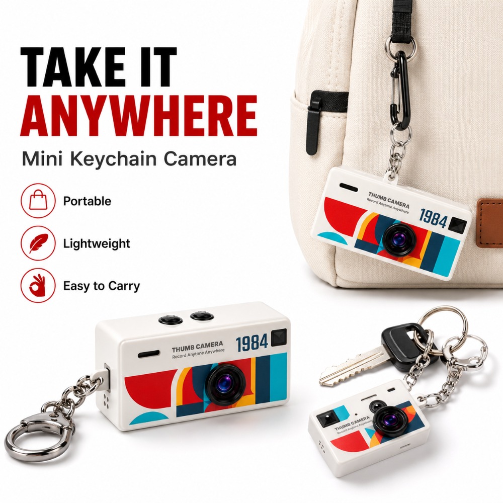 Kompakt Mini Başparmak Kamera  - Outdoor Adventure Video incelemesi ve fiyatı